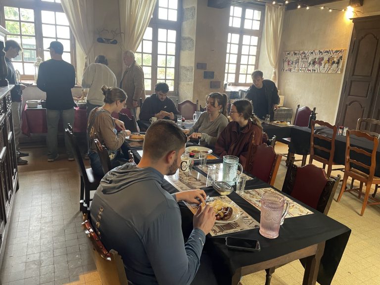View of an EIAS campus dining room